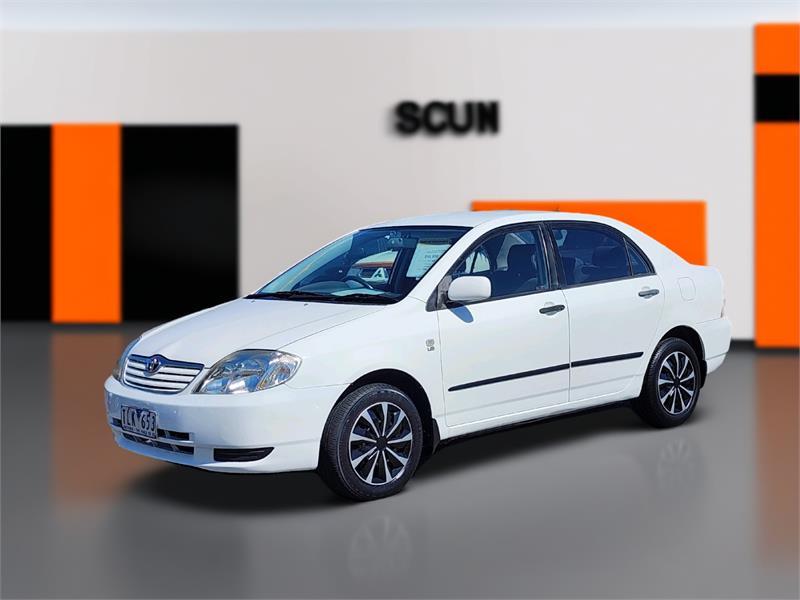 2005 Toyota Corolla Sedan Ascent ZZE122R 5Y